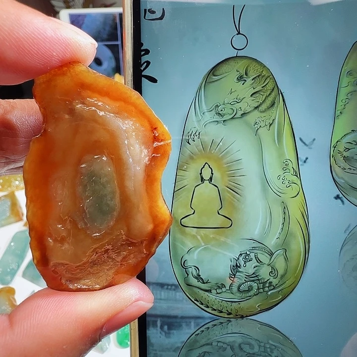 定制翡翠未镶嵌翡翠首饰