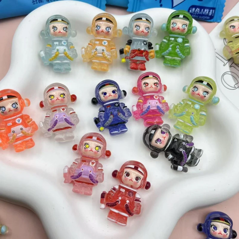 新款夜光泡泡玛特卡通美甲工具套装小饰品配件独立盲袋幼儿园学生