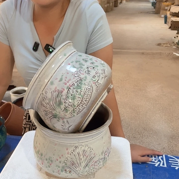 正品红陶20/15两个