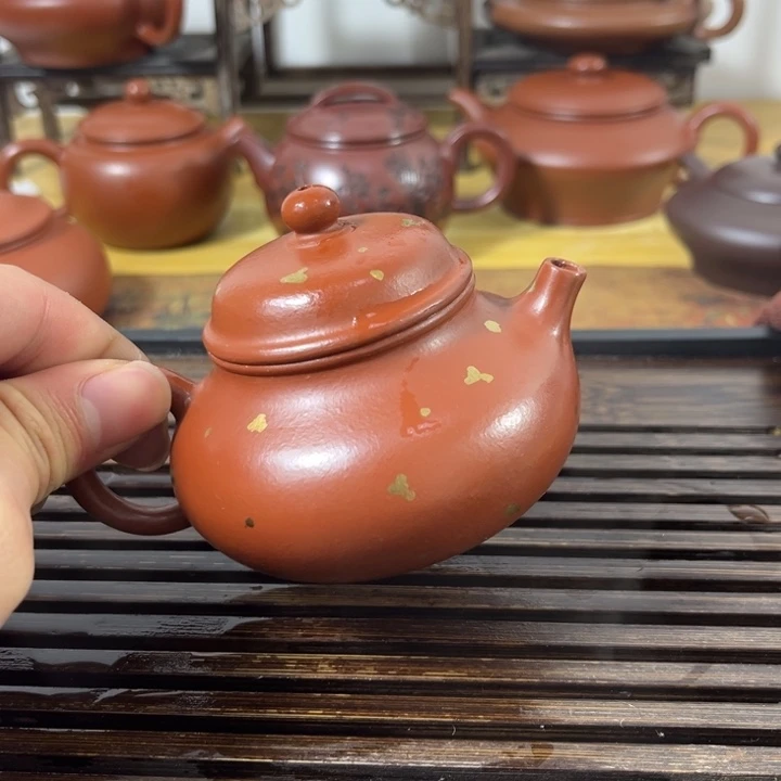 紫砂茶壶?**?原矿紫砂半手工制作