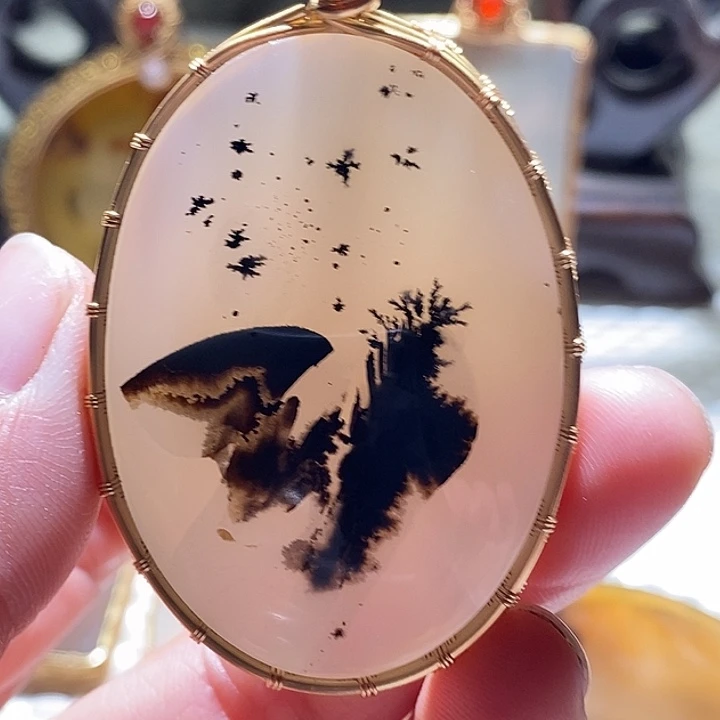 玛瑙/玉髓未镶嵌颈饰