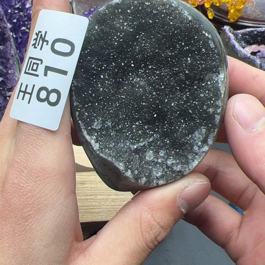 紫晶水晶摆件未镶嵌810