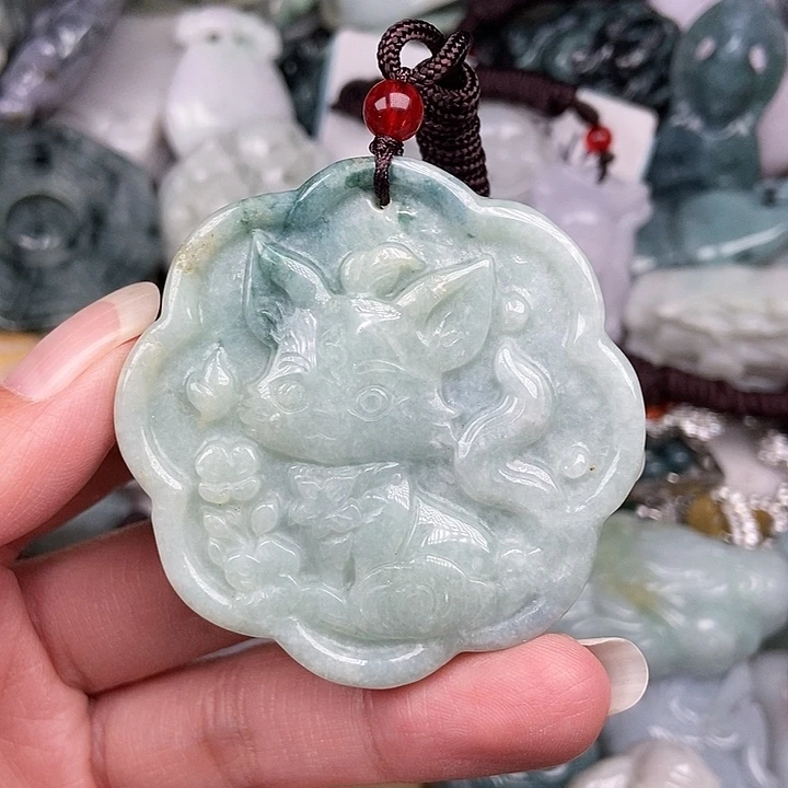 颈饰未镶嵌翡翠翡翠