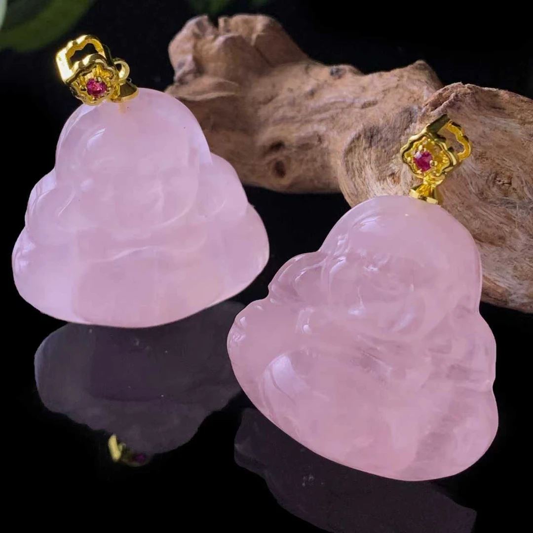 面面来财珠宝C11241-冰花芙蓉晶佛公-配链-多样性发其一