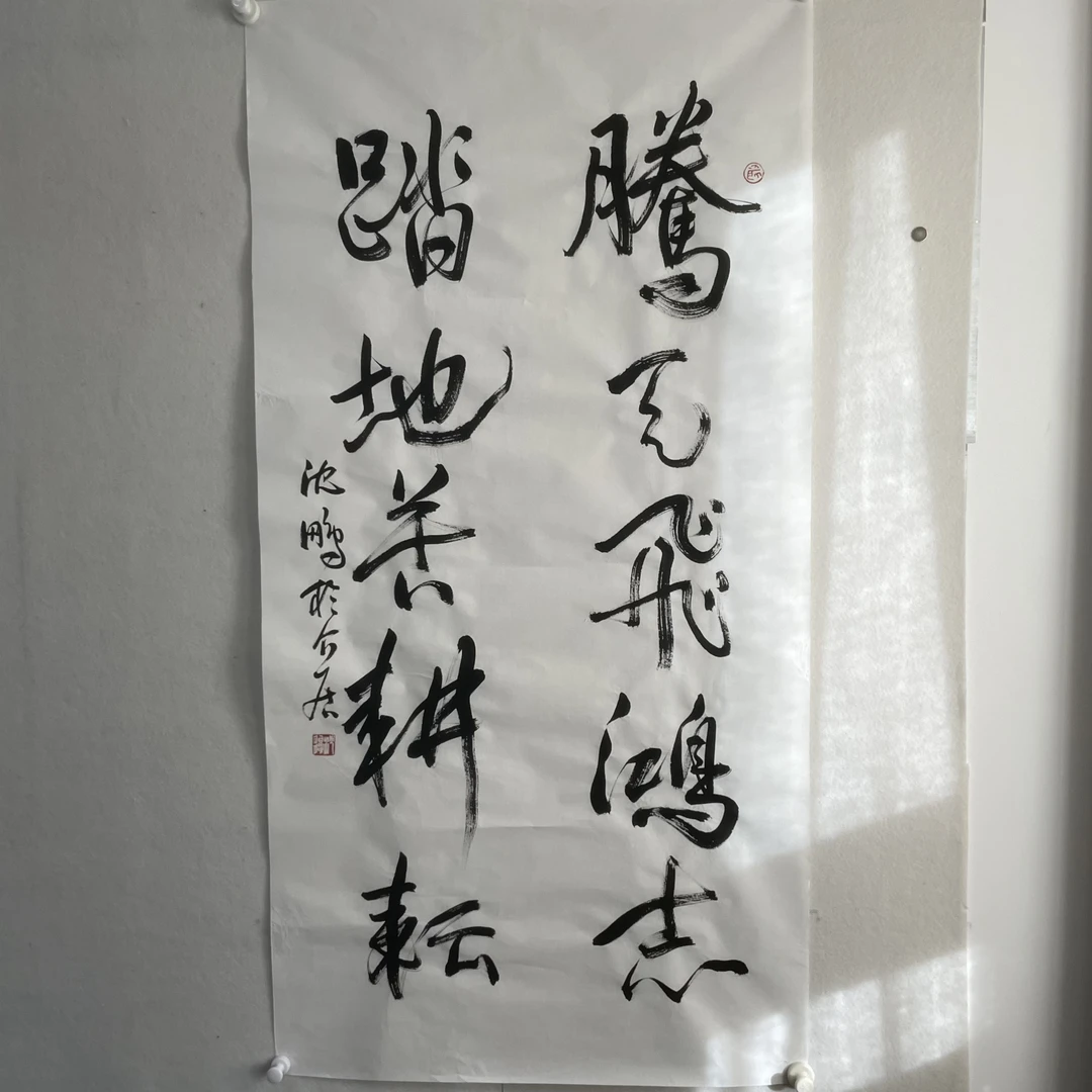 5213书法 纸本水墨68×136