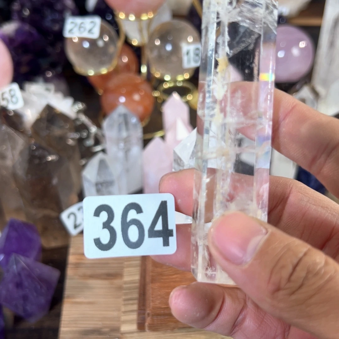 水晶天然水晶,默认微瑕未镶嵌