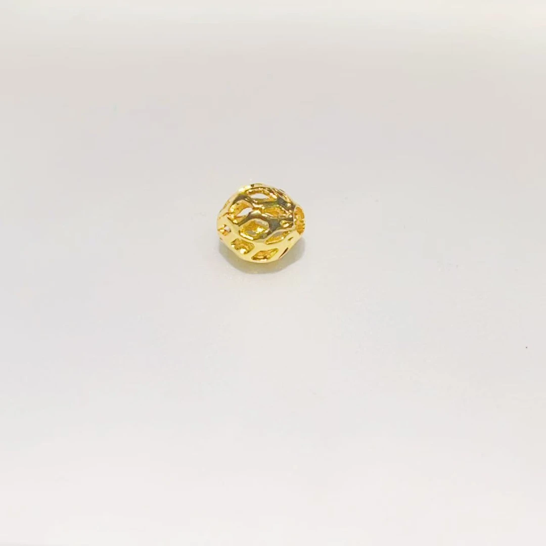 L-6248   足金镂空转运珠