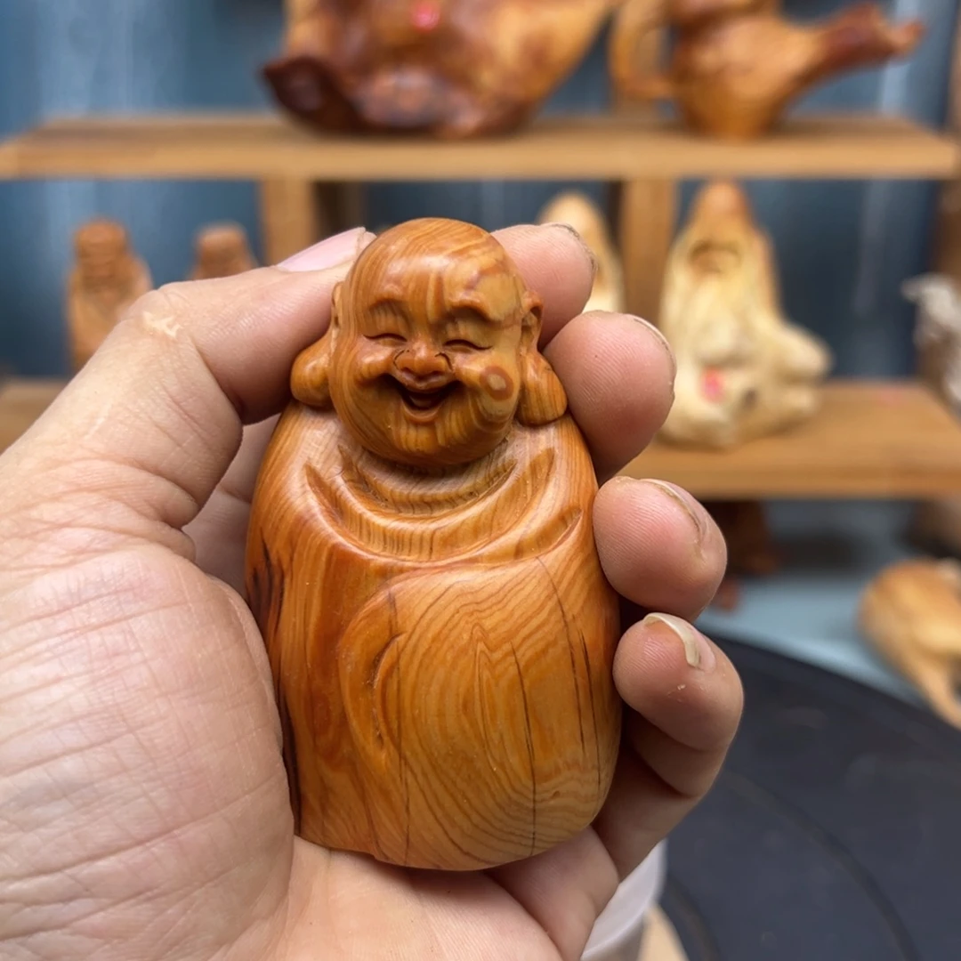 木/**?崖柏木摆件手把件