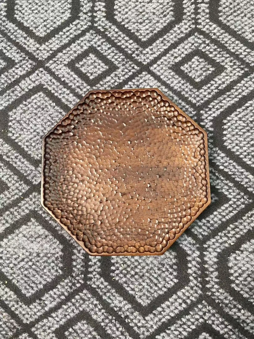 谦杯  干泡盘 圆 托盘  茶点盘 K3007