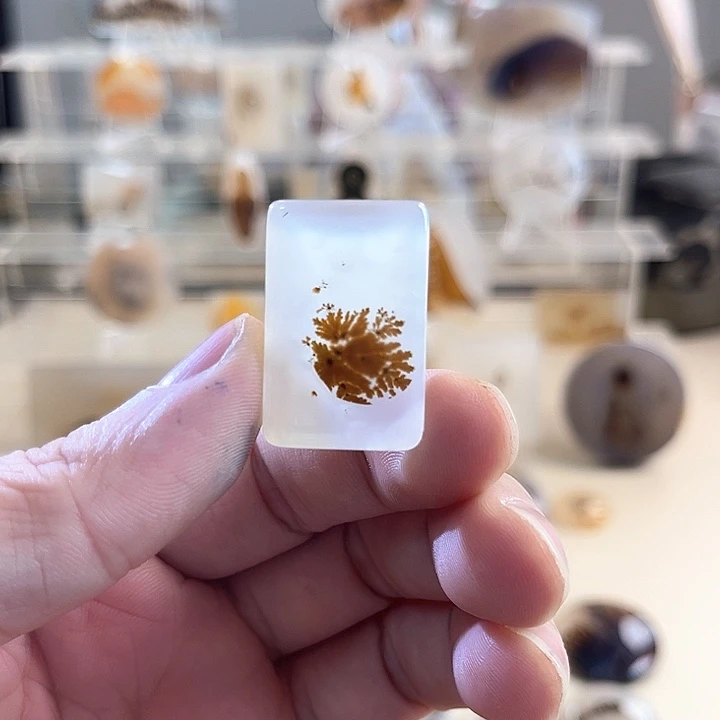 玛瑙/玉髓未镶嵌吊坠(不含链)