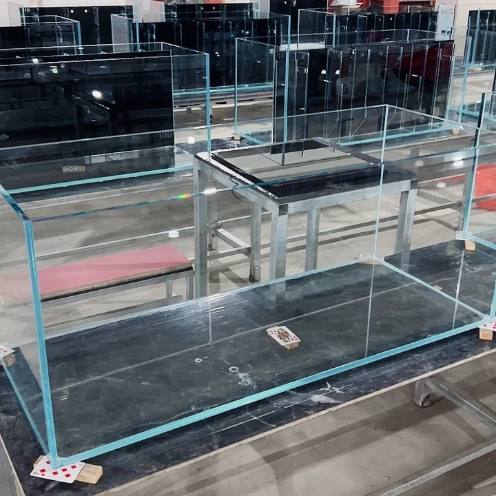 用***2玻璃1.2.40.40超白裸缸包边