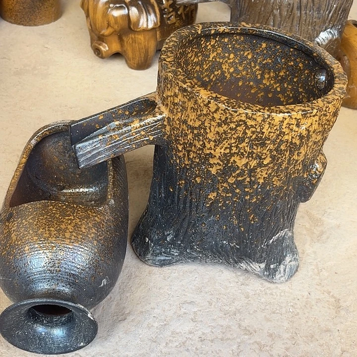 粗陶口径20/27、14/26/14进水口2.5厘米微瑕