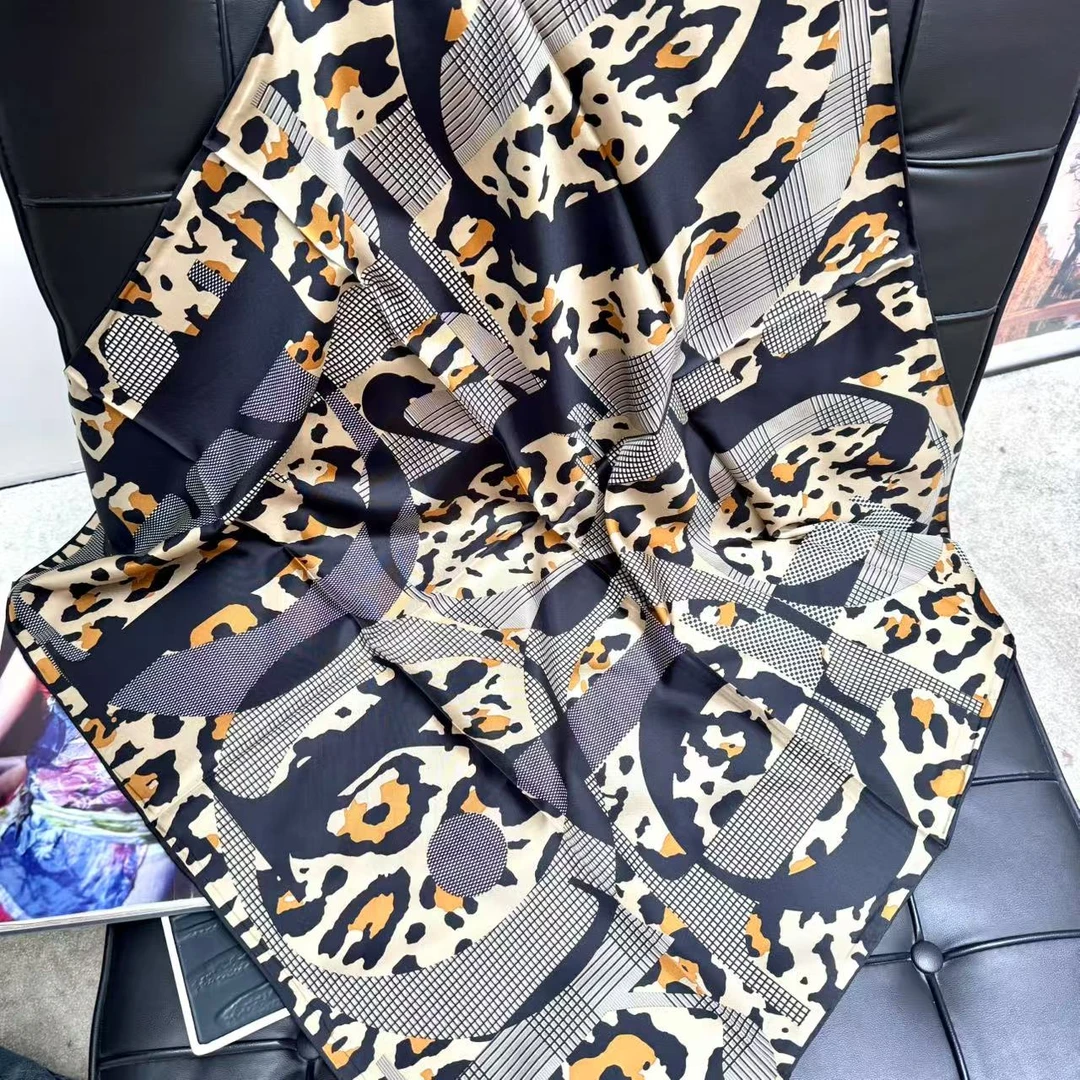 「90cm14姆米*台版合集 」斜纹台版100%桑蚕丝丝巾时尚搭