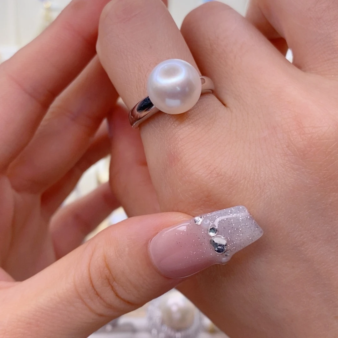 戒指未镶嵌淡水珍珠