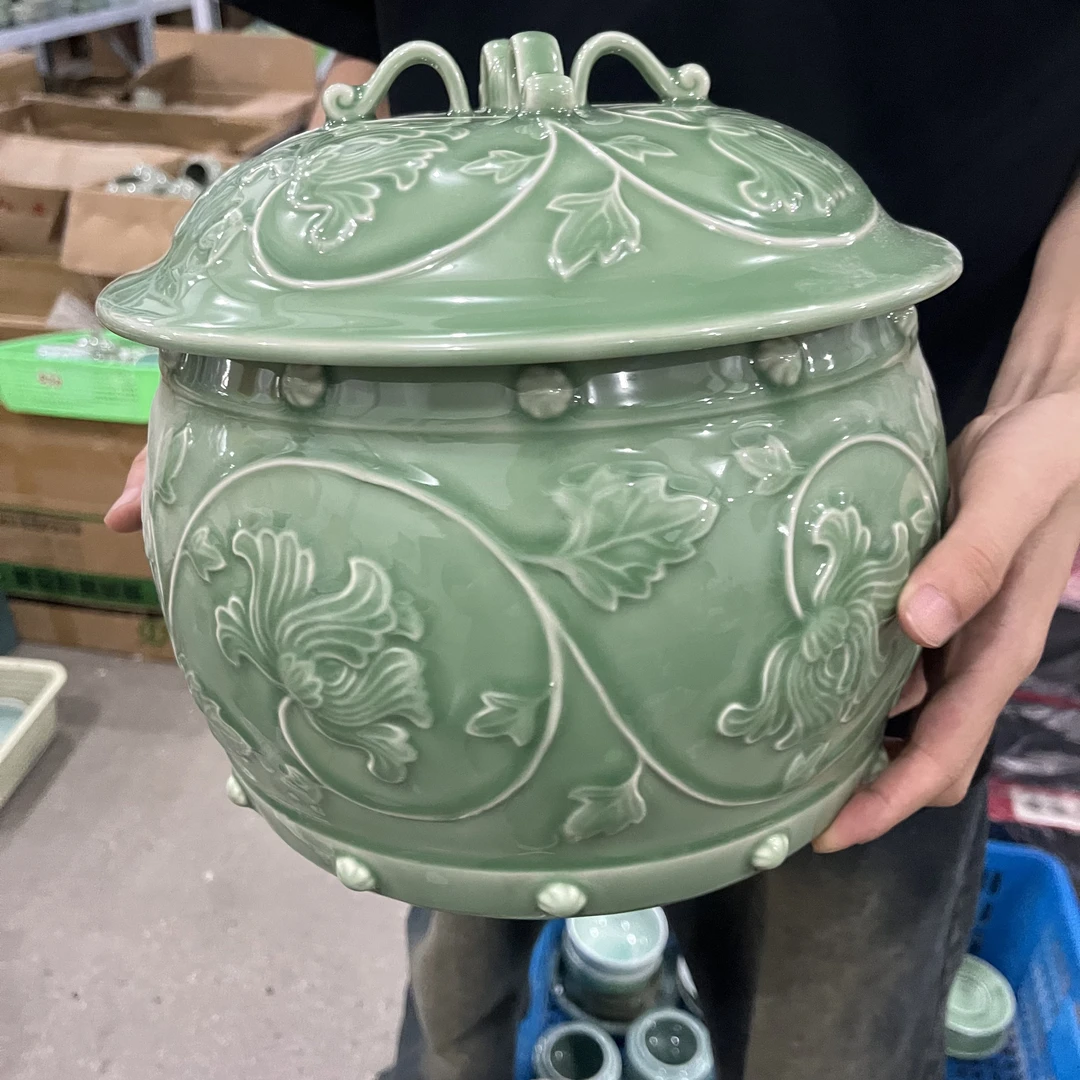 缠枝莲罐子 福利款