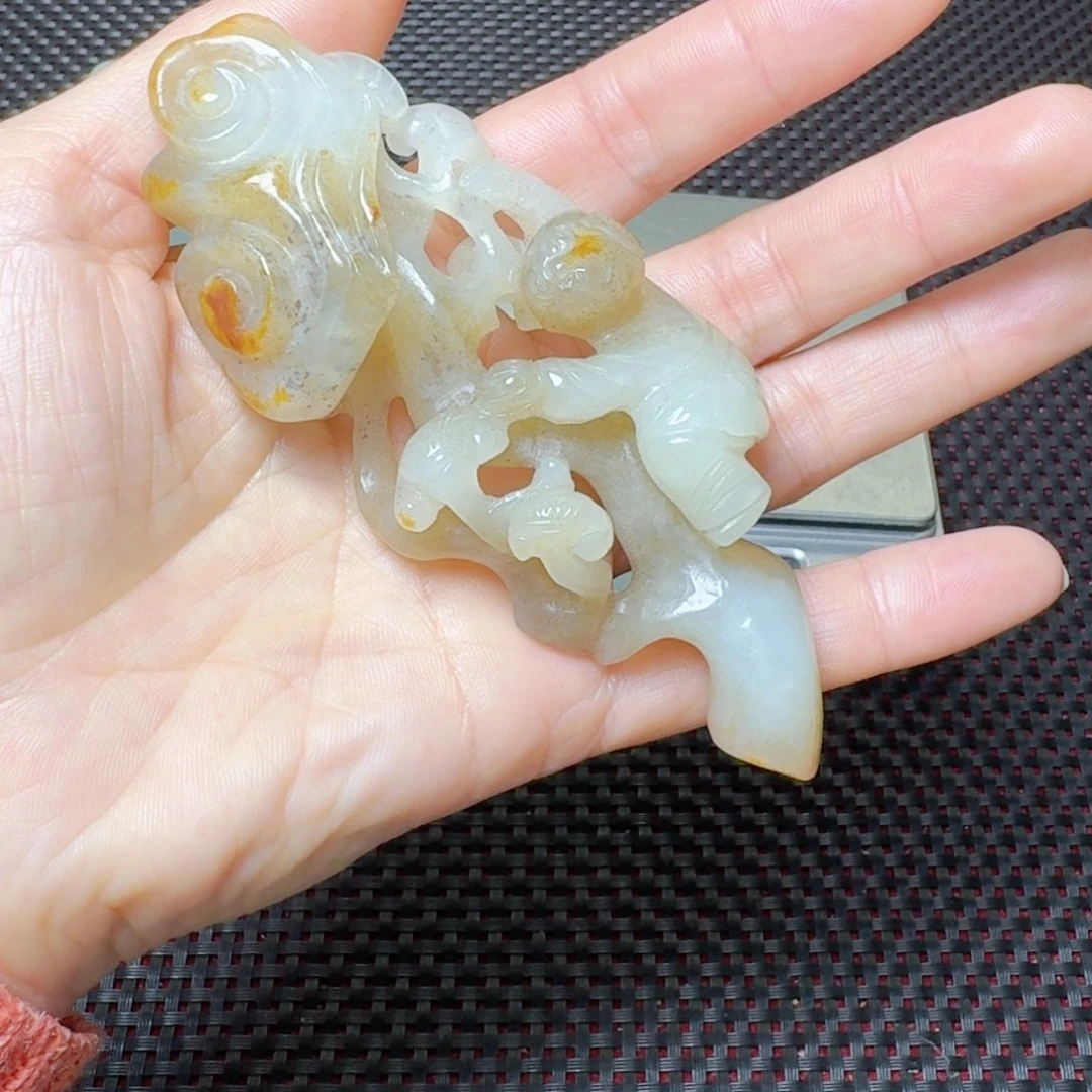 和田玉把件未镶嵌