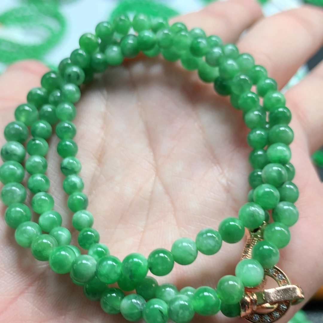 翡翠未镶嵌手链翡翠