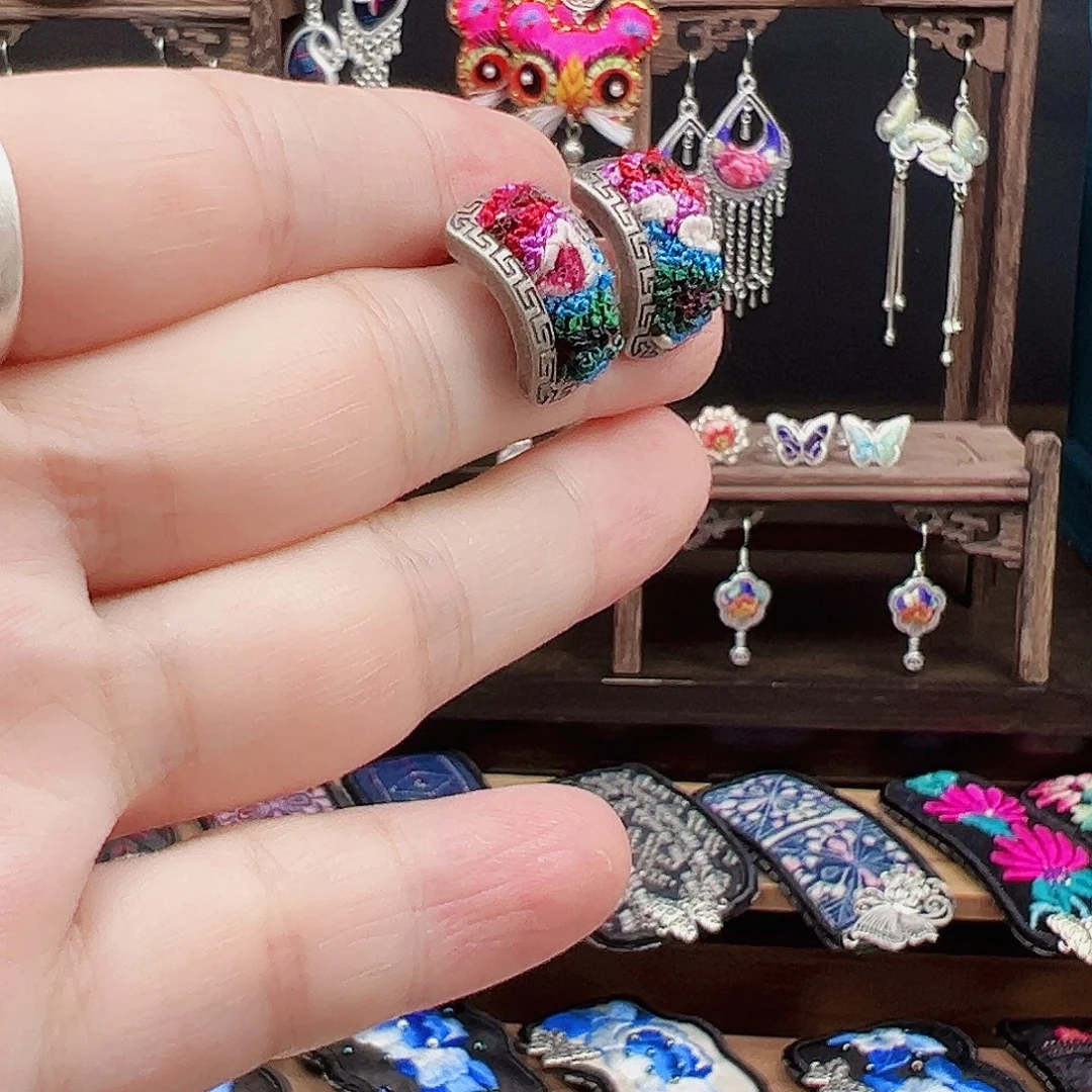 织绣手工刺绣工艺品