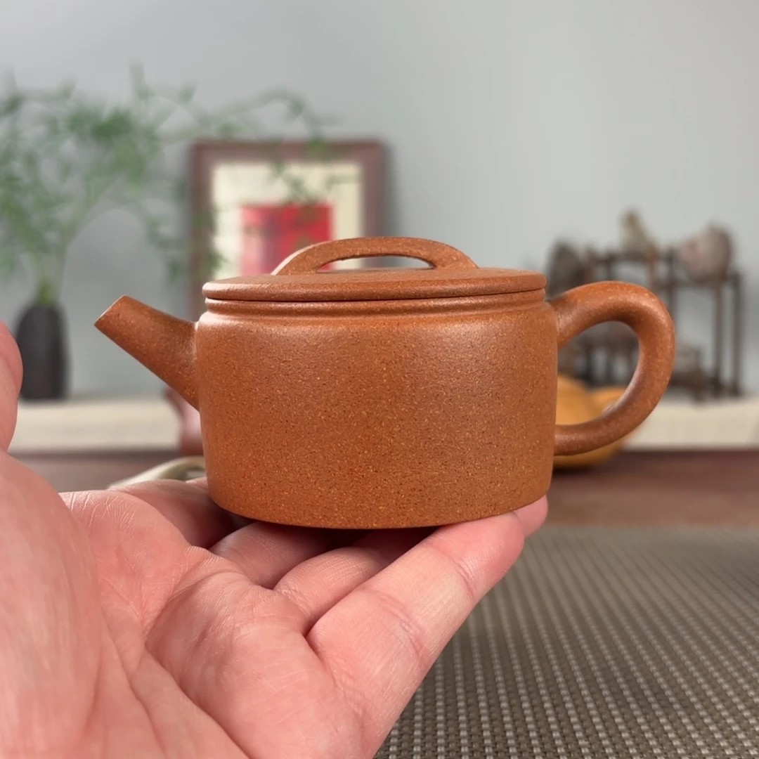 茶壶紫砂微瑕黄龙山原矿紫砂壶
