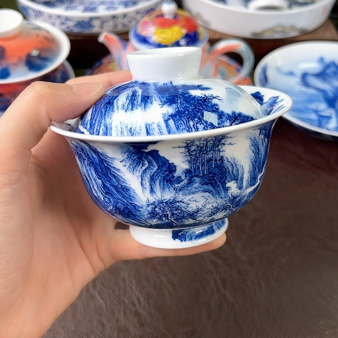 手绘高温瓷器瓷器