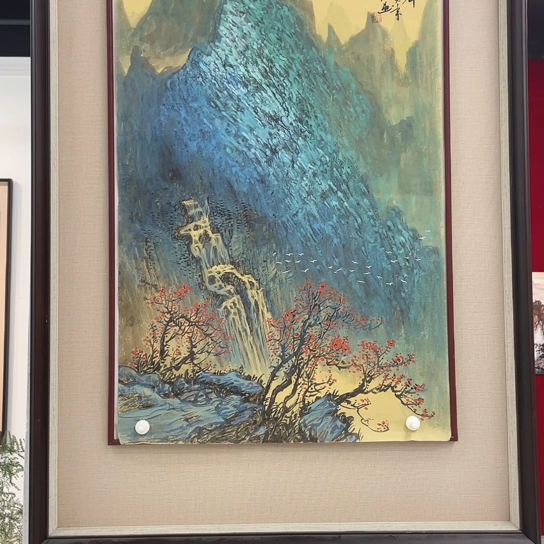 国画凌行志老师国画手绘精品