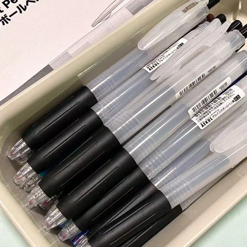 日本ZEBRA斑马中性笔白迷雾ASKUL联名限定款JJ15学生考试笔