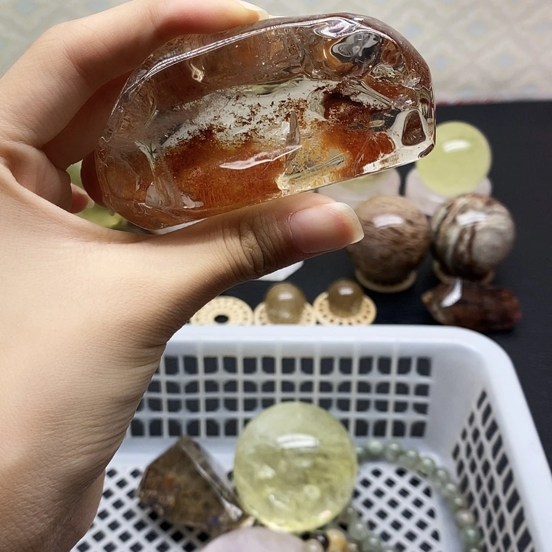 水晶珠宝半成品未镶嵌164水晶石