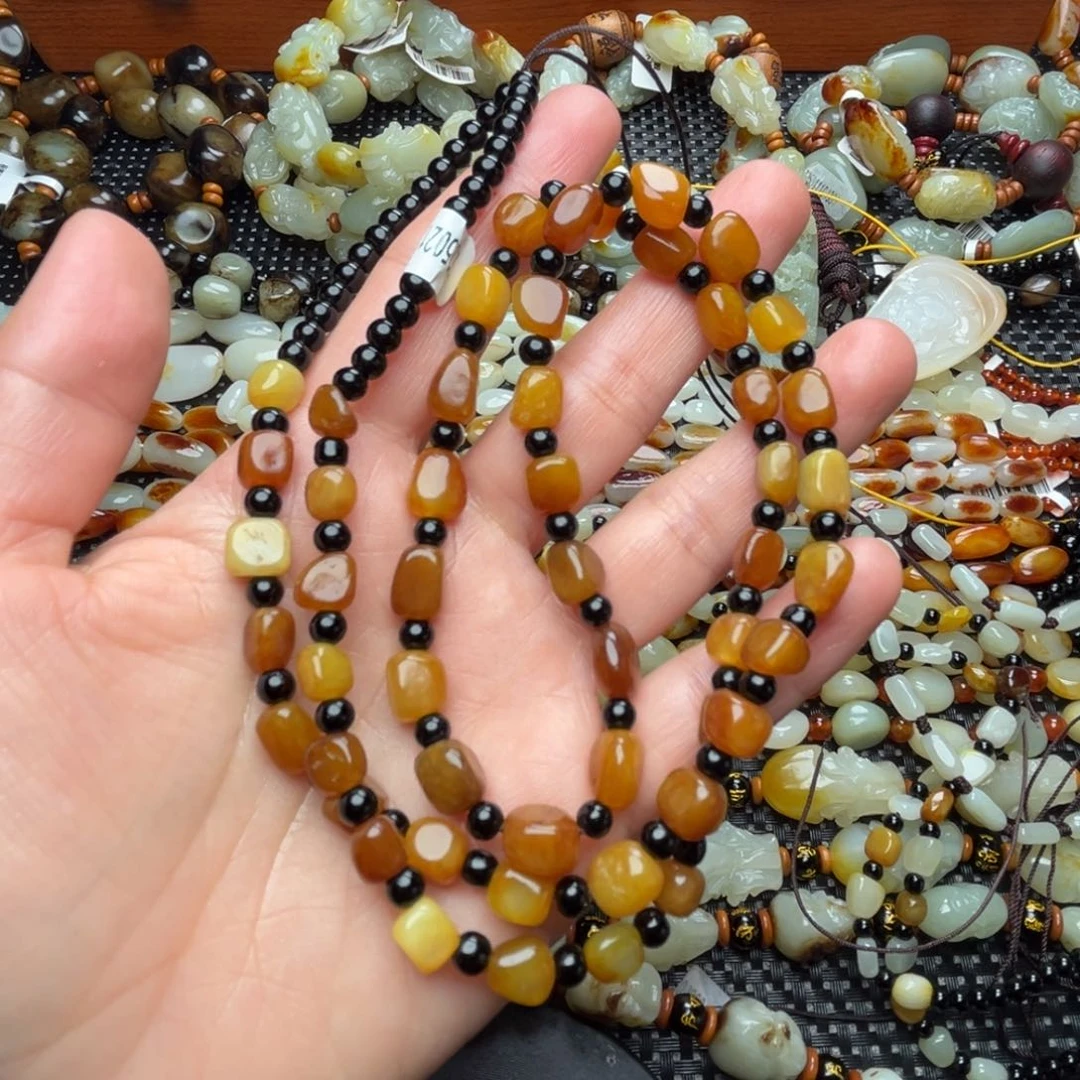 和田玉手链未镶嵌