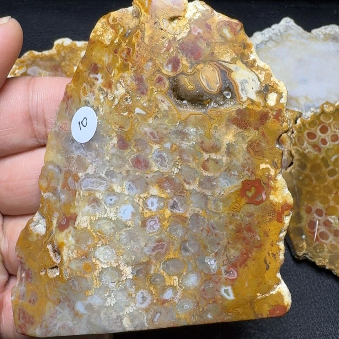 硅化玉纯天然色有机玉石保真色片料未镶嵌一件也包邮