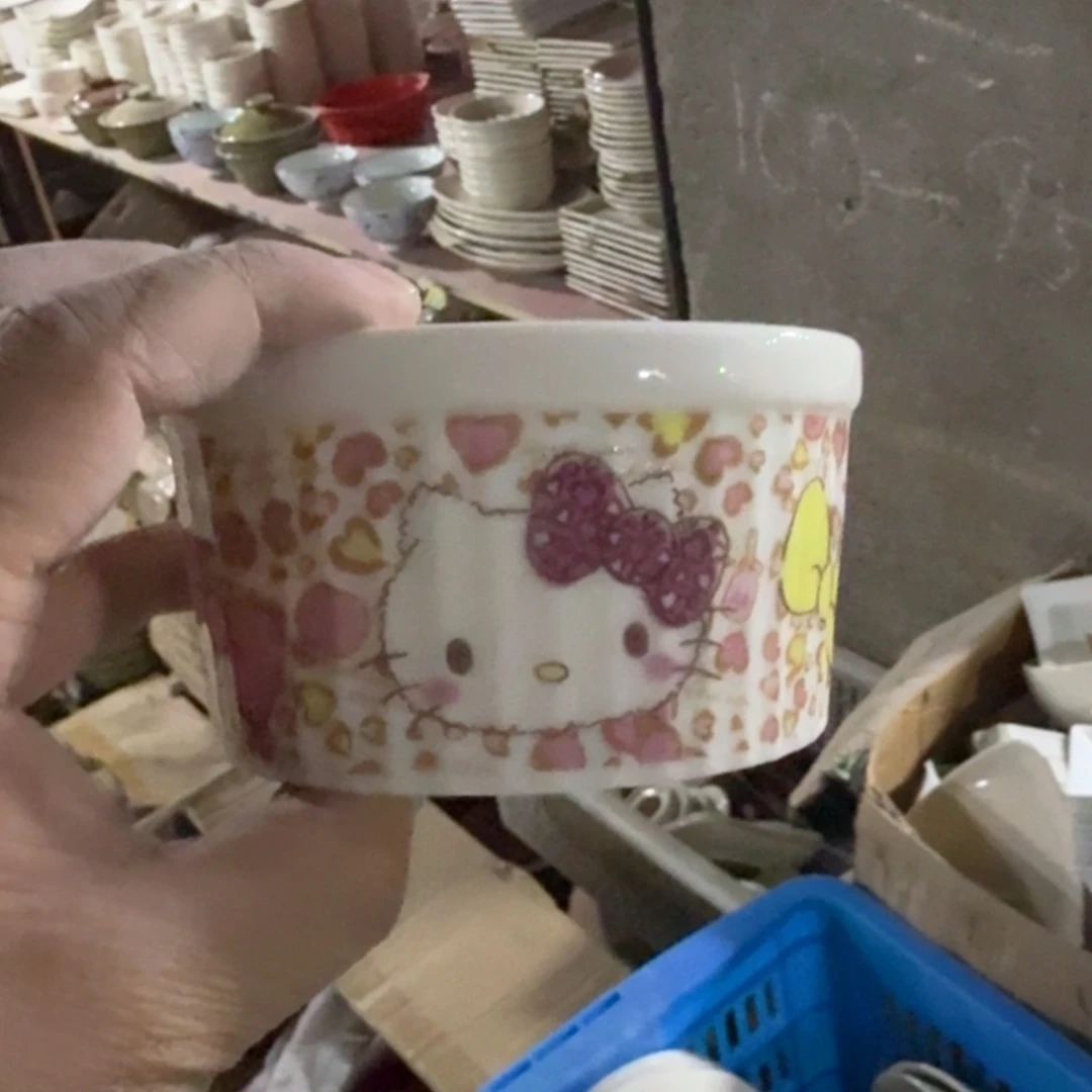 瓷片釉裂库房直播瑕疵处理