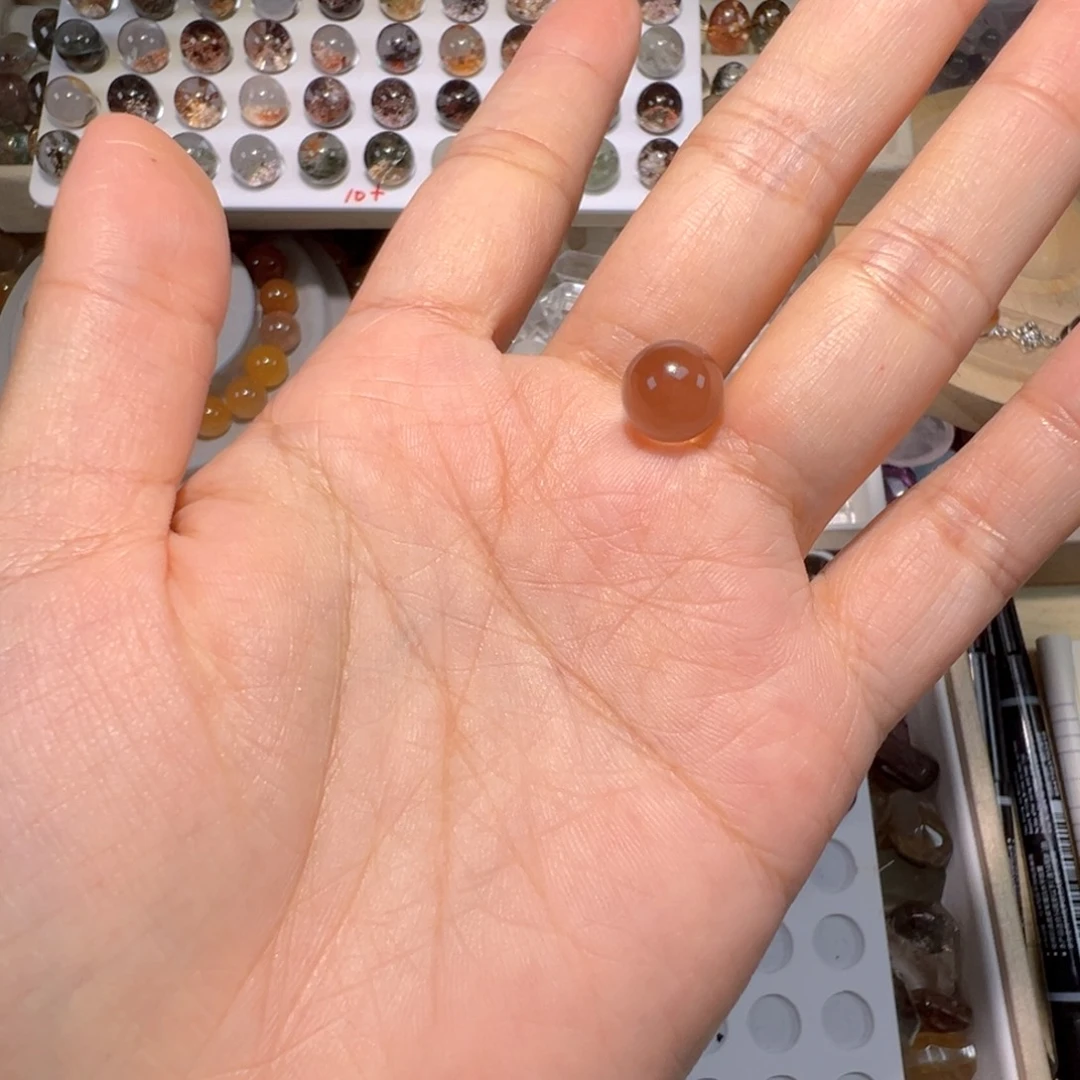 清****银S925镶嵌手链烟晶