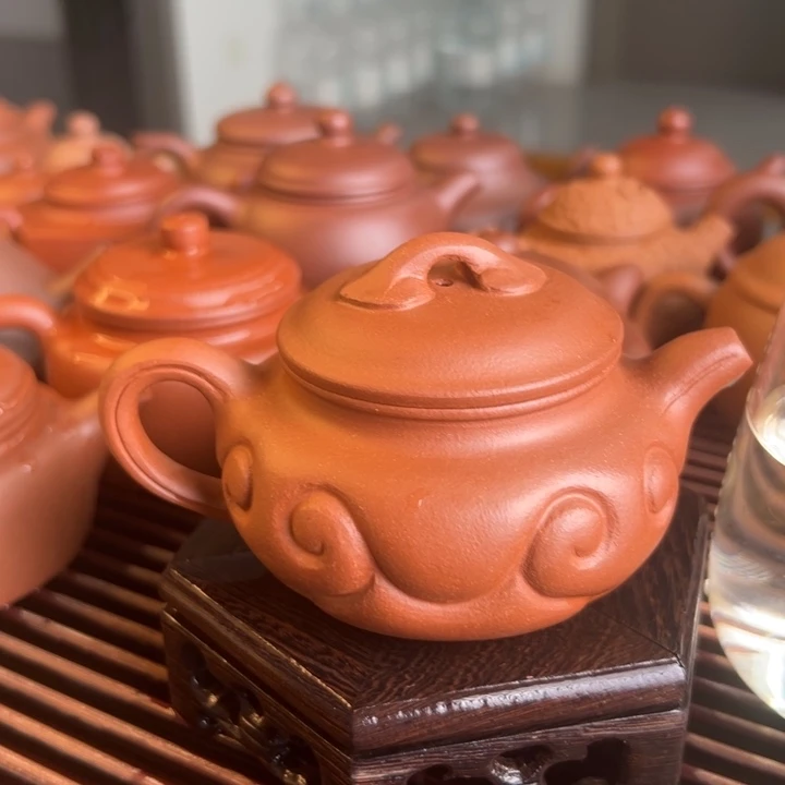 紫砂茶案降坡如意150cc