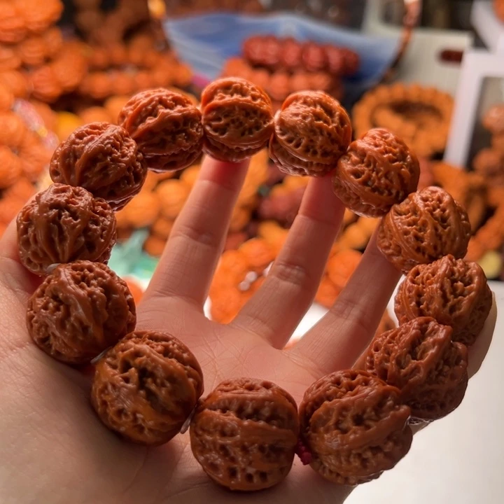 文玩核桃手串至尊西瓜纹