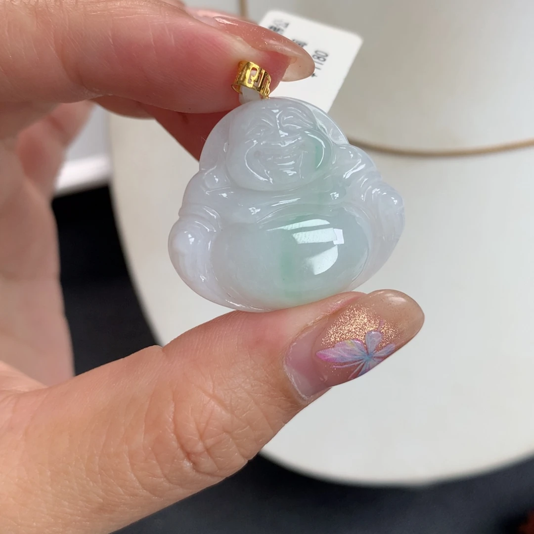 翡翠未镶嵌颈饰057586687080708