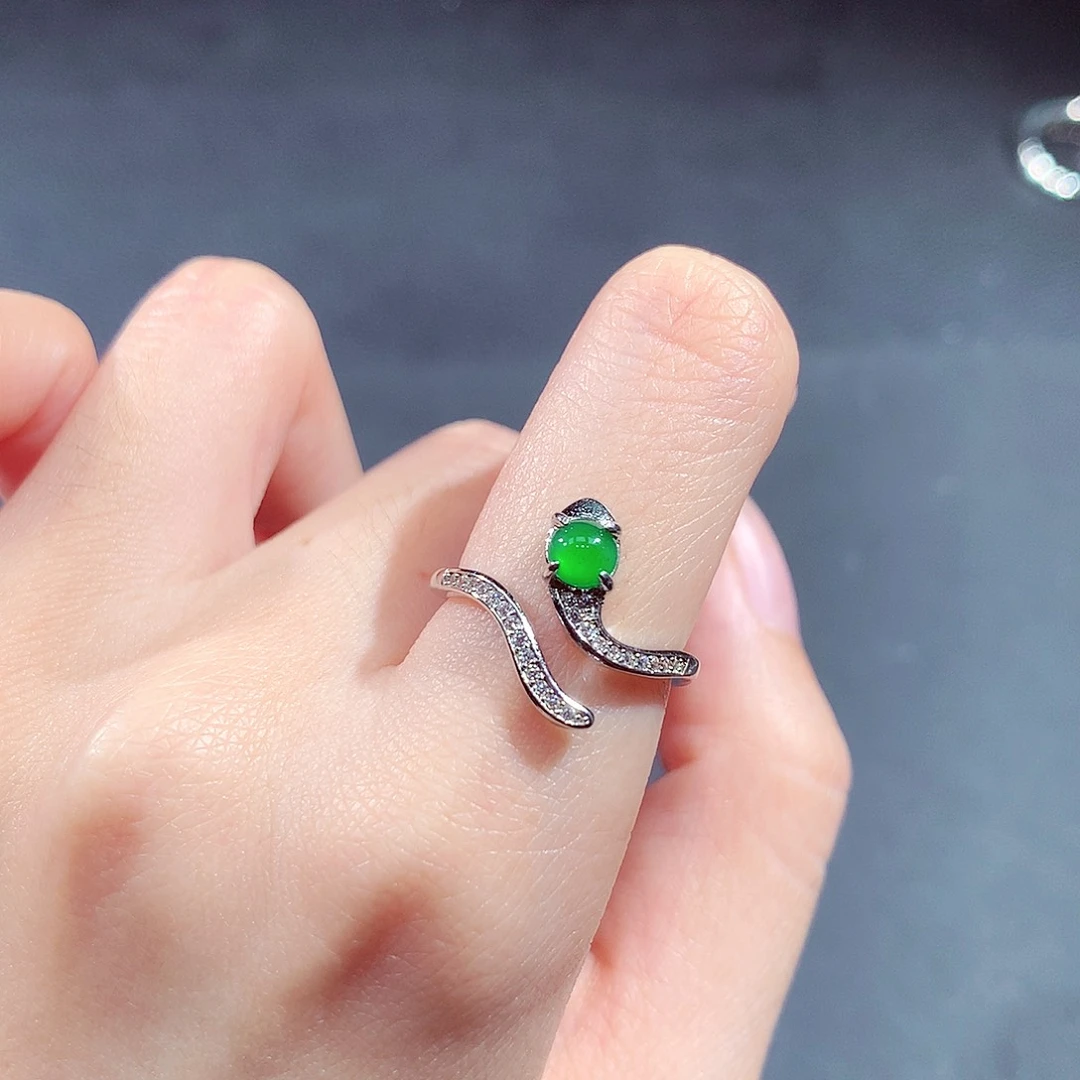 未镶嵌戒指翡翠翡翠