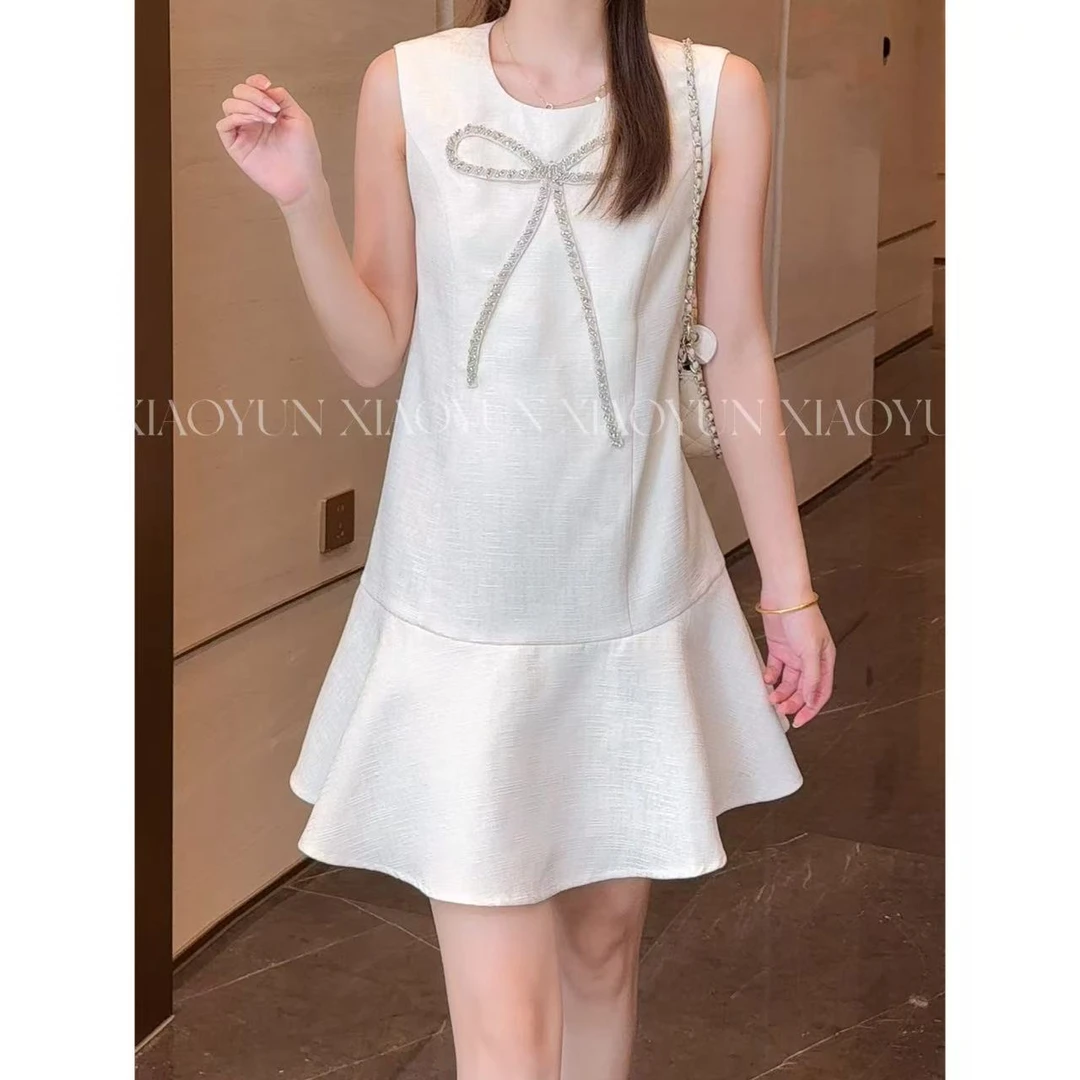 重工蝴蝶连衣裙 小允姐姐2025新款时尚气质重工蝴蝶连衣裙