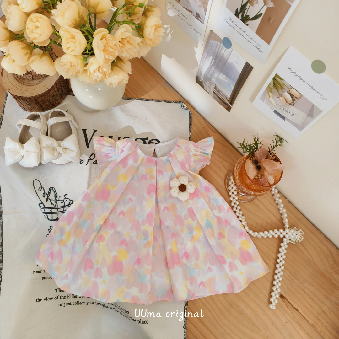 【UU】2025婴儿女童夏季爬服短裤女宝百天夏季婴幼儿哈哈