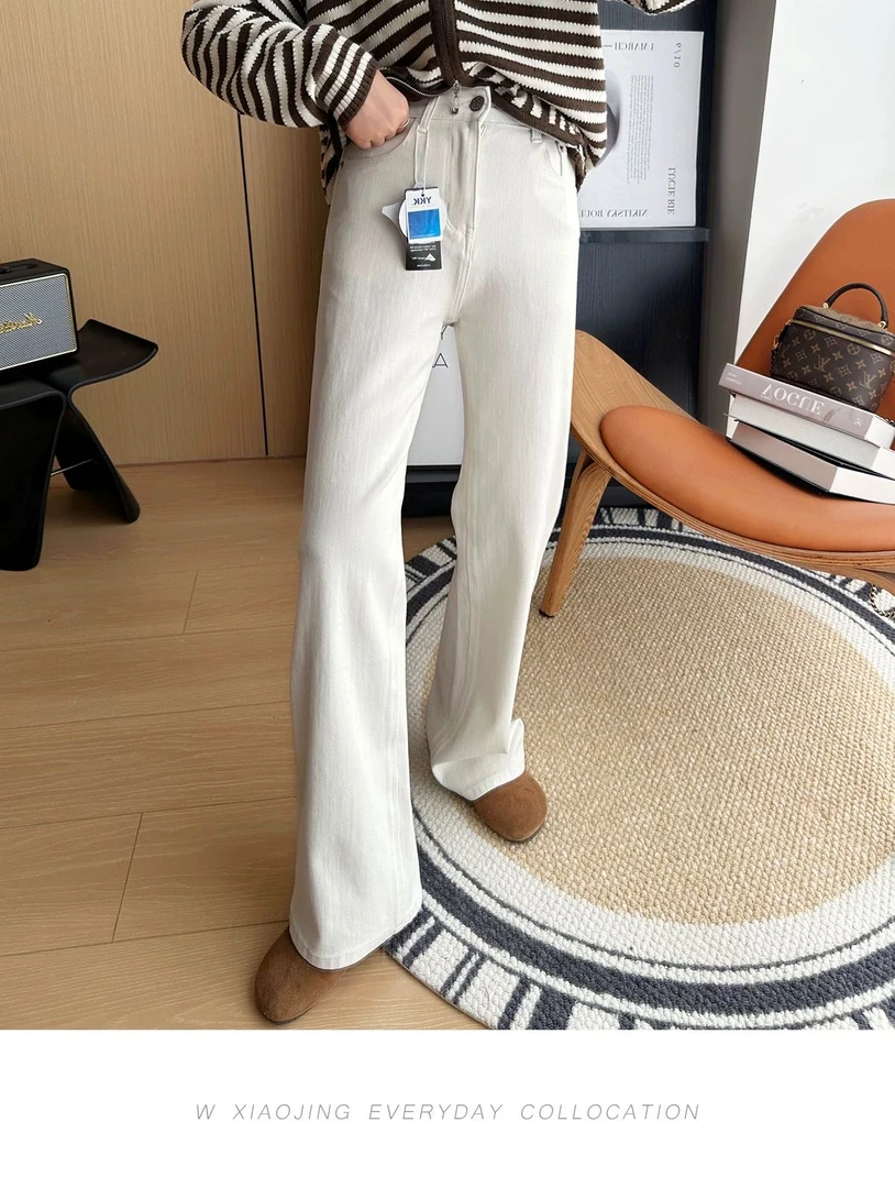 [senyan]四面弹阔腿拖地裤-7212