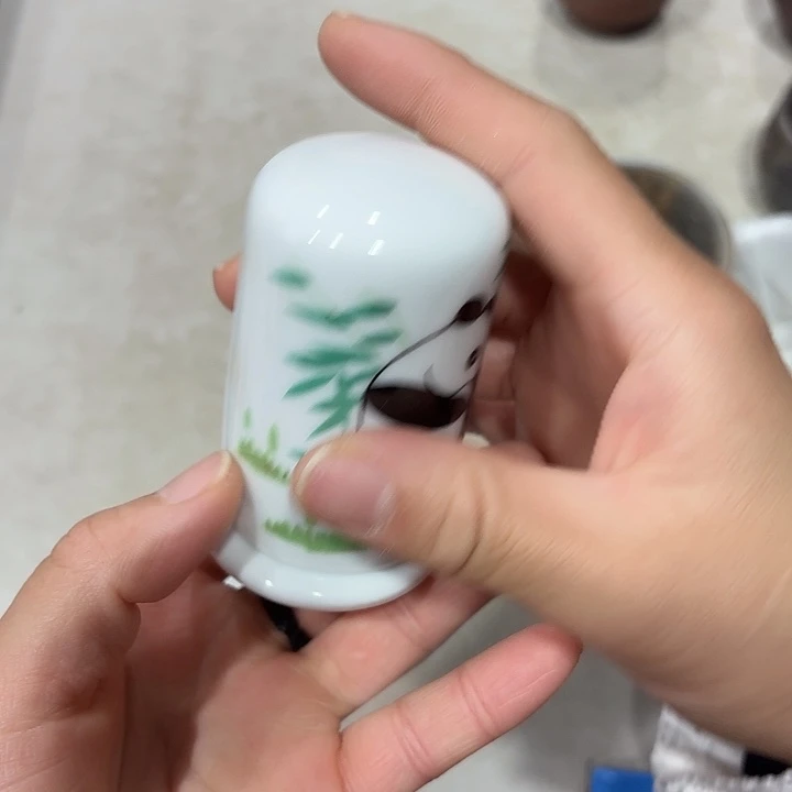 瓷片瓷器制作工艺牙签盒