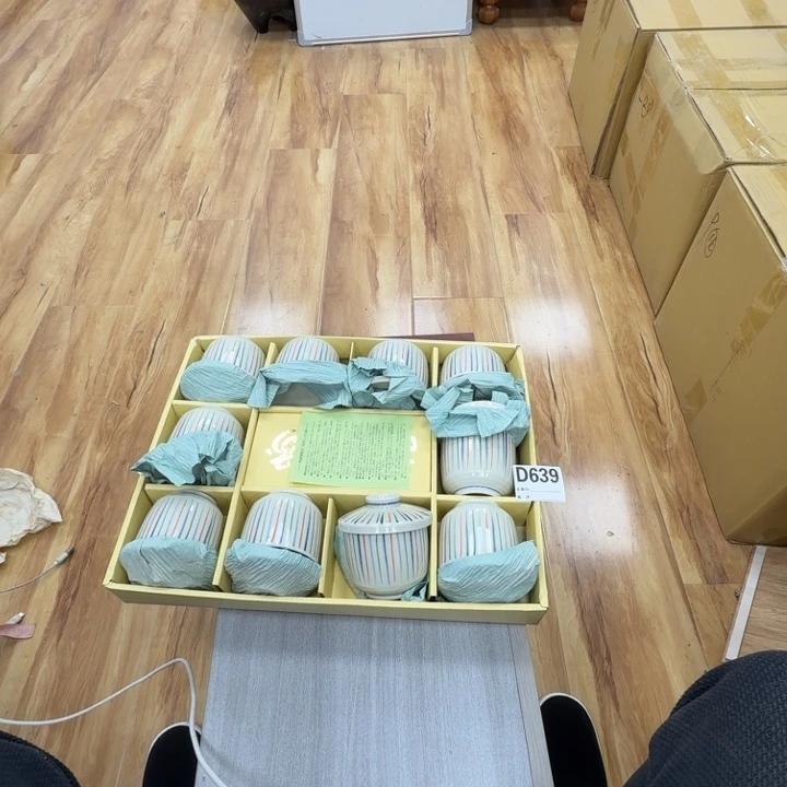 瓷片工艺品摆件瓷器摆件正能量