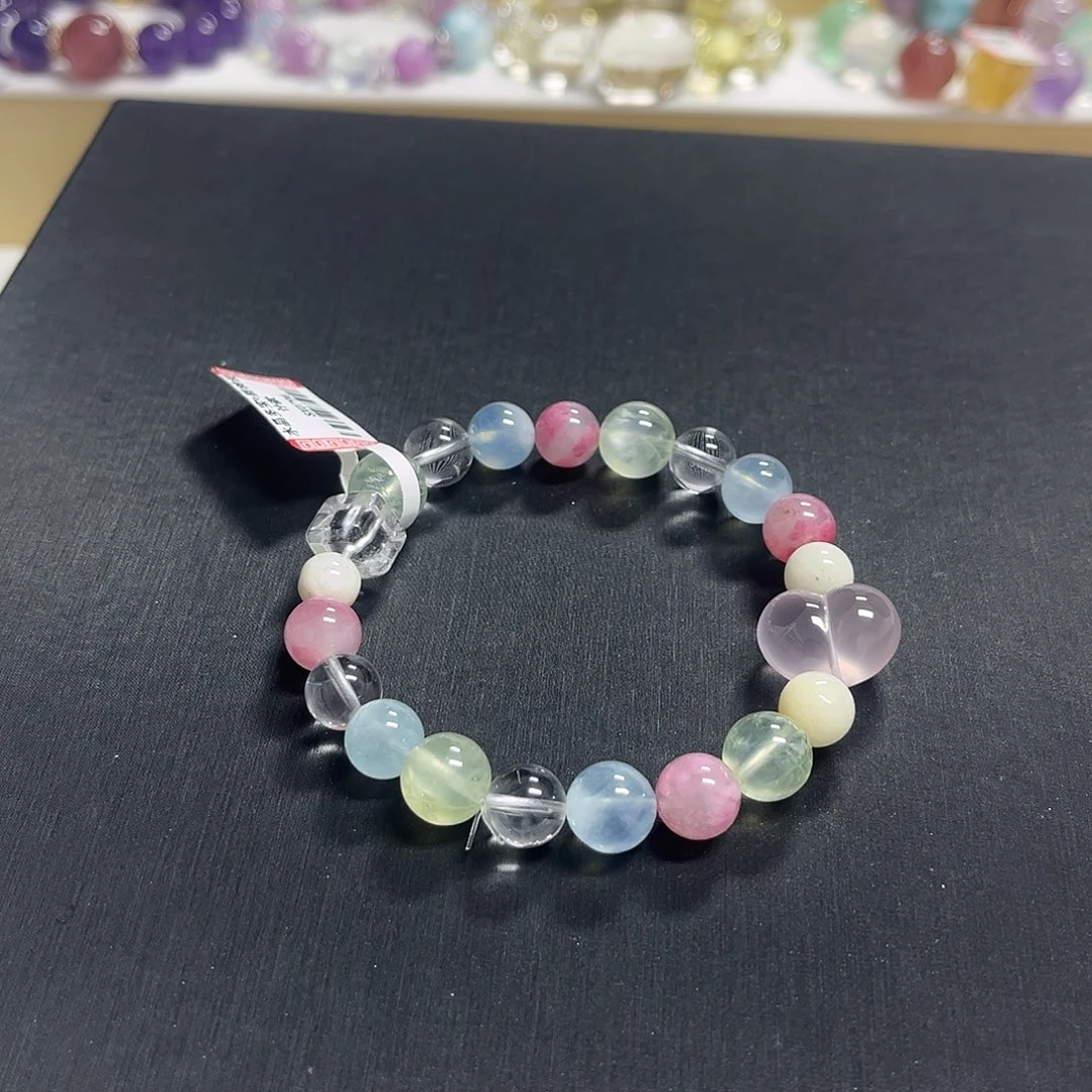 手链未镶嵌水晶多宝小屁桃手串