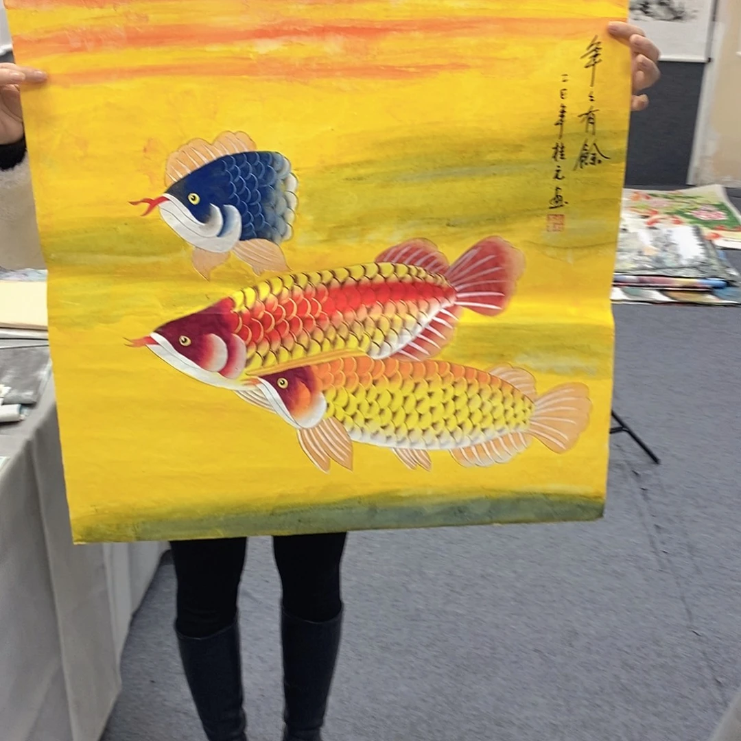 国画国画手绘作品