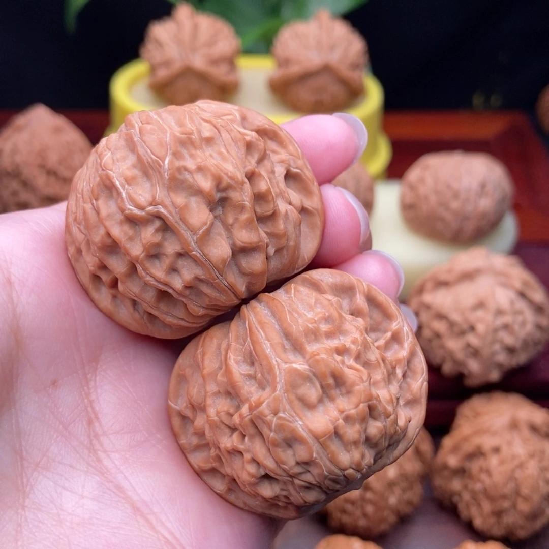 n***e把件文玩核桃精品山地磨41