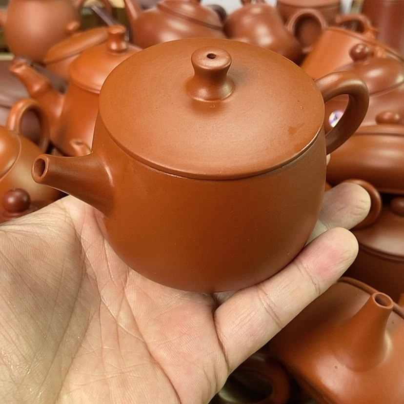 【闪购商品】茶壶朱泥130c c