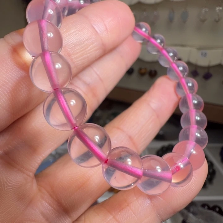 手链芙蓉石未镶嵌天然冰粉晶