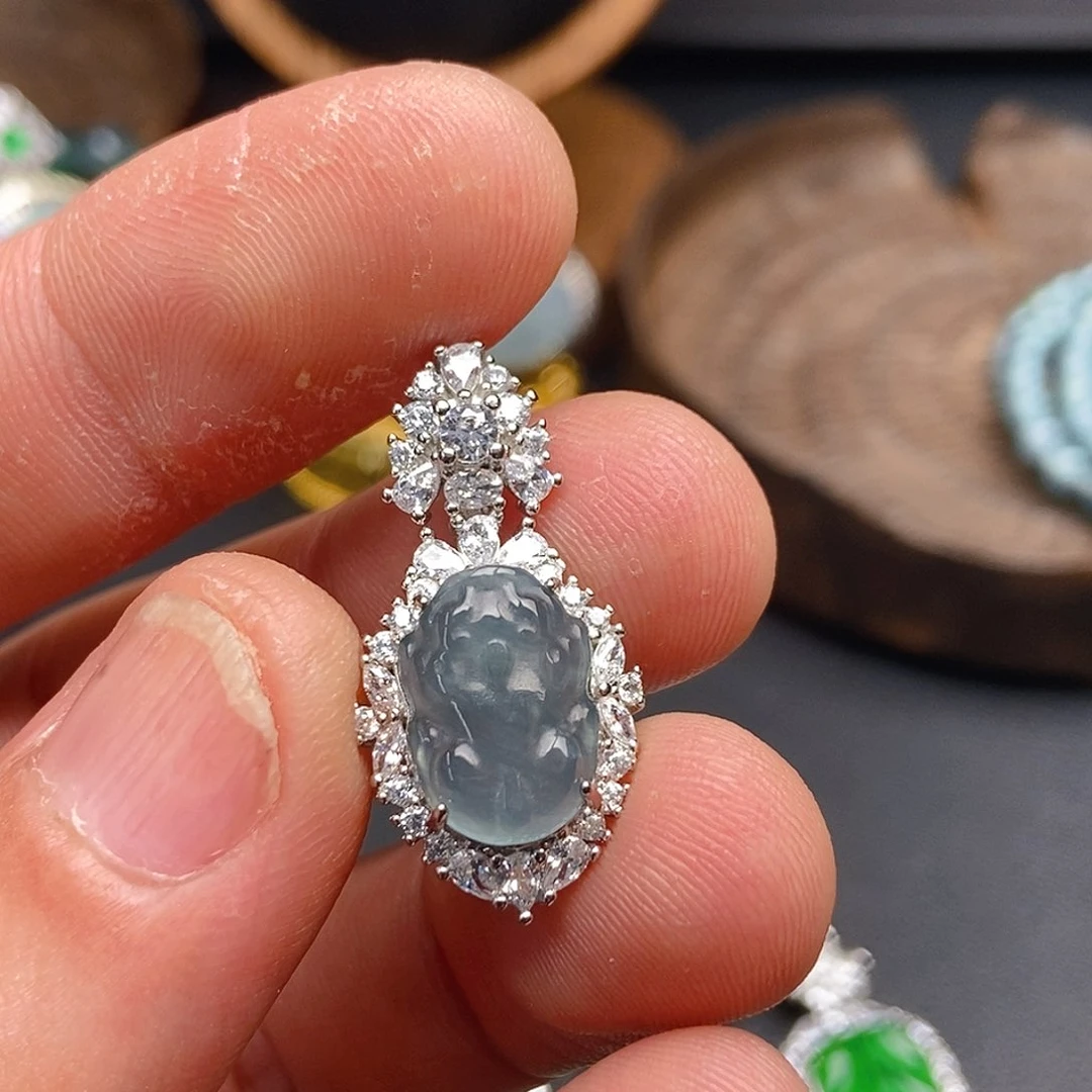 翡翠吊坠(不含链)未镶嵌542吊坠