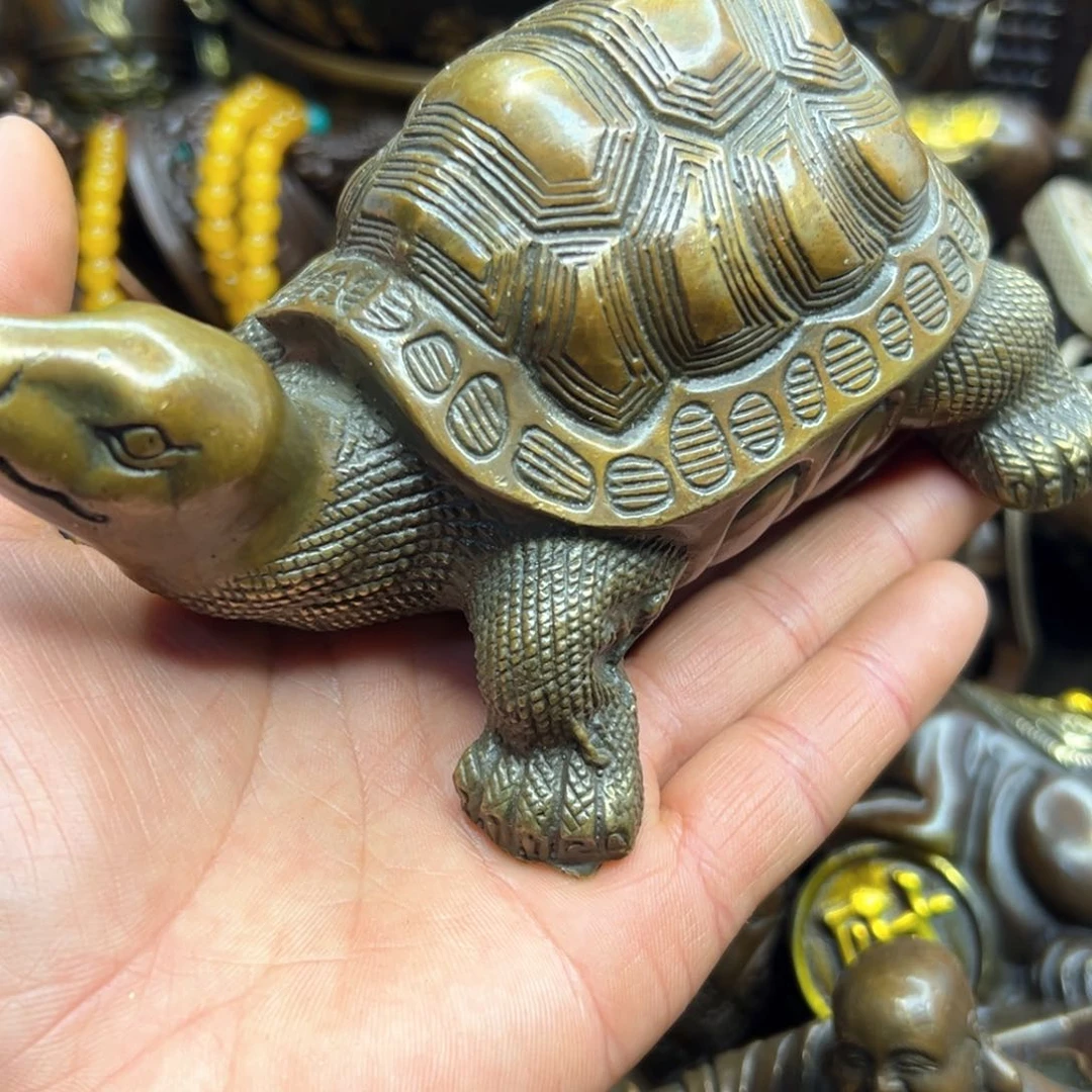 铜摆件欢迎欢迎你