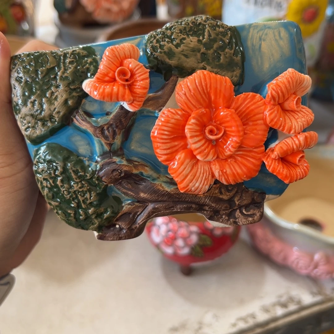 花盆满20米发货，爱退款拉黑