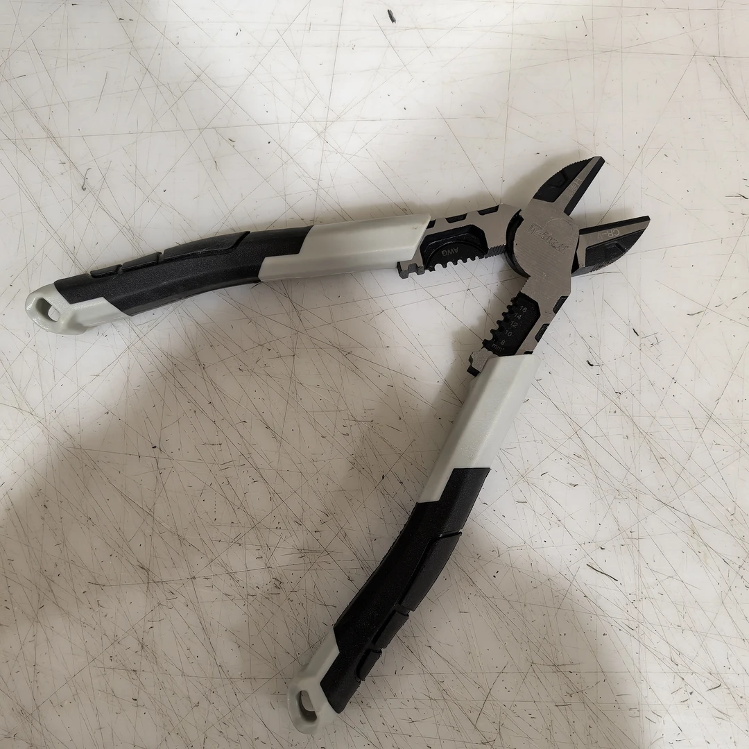 工业级钳子多功能剥线斜嘴钳9寸老虎钳工业级凯尼派克剥线钳平面