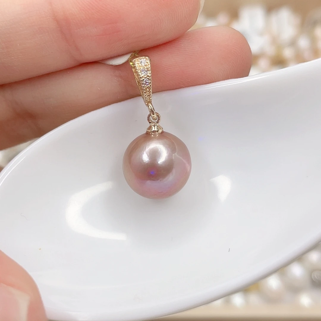 淡水珍珠未镶嵌吊坠(赠链)